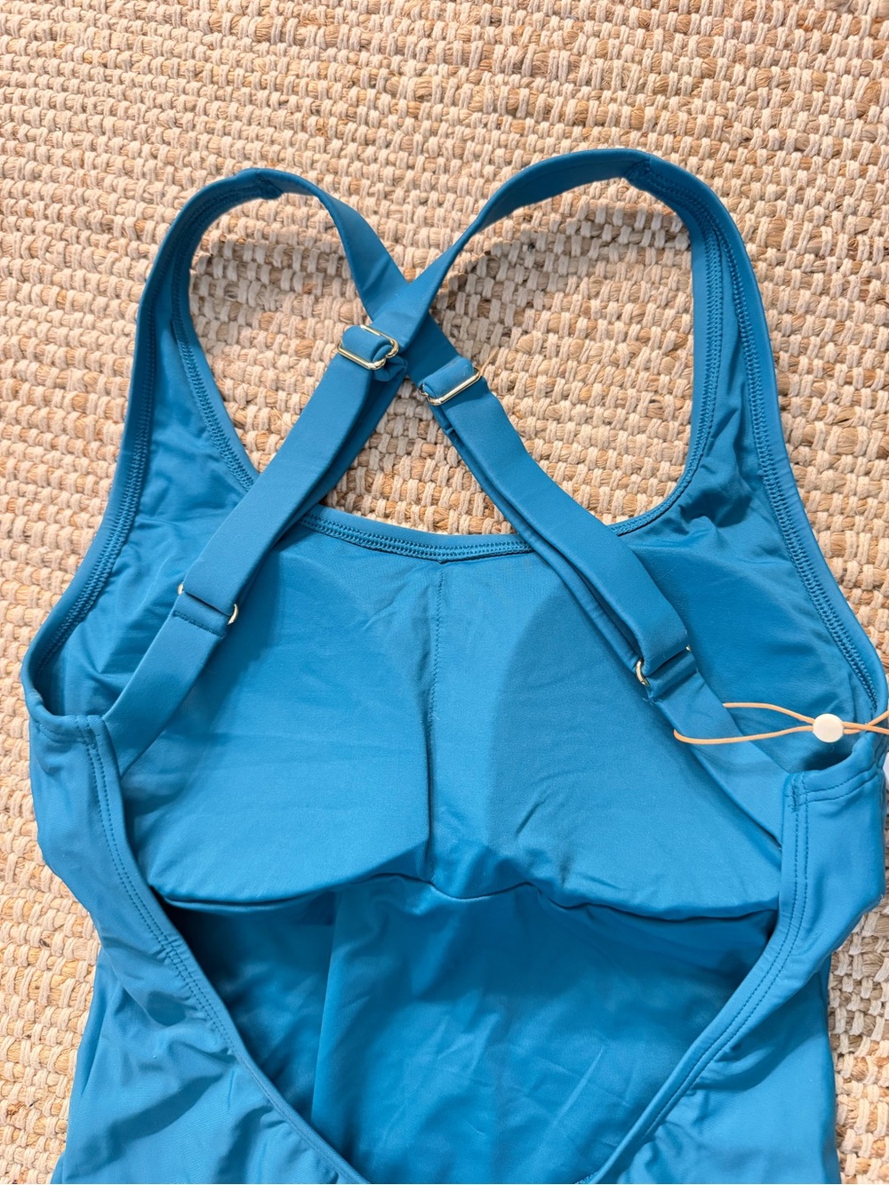 Quince — Italian Cross-Back One-Piece Swimsuit - Picture 6 of 8